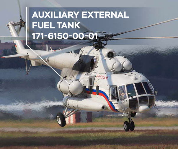 FuelSystem - Installation of auxiliary external fuel tanks No. 171-6150-00-01 and No. 171-6150-00-02