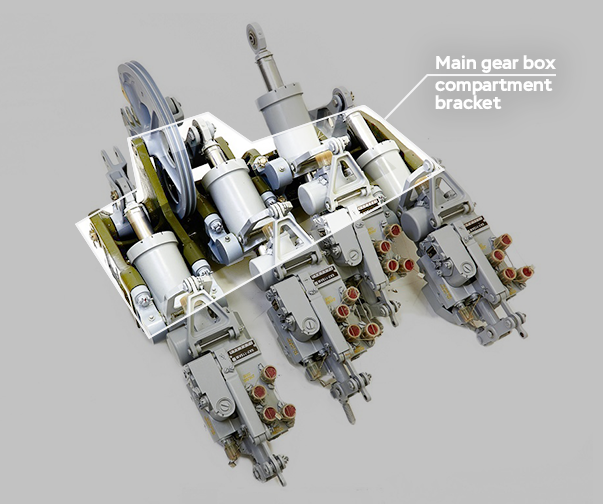 ZCHU-8AT-5104-305 - Replacement in the construction of MGBC bracket No. 8АТ-5104-305 with bracket No. 8AT-5104-405