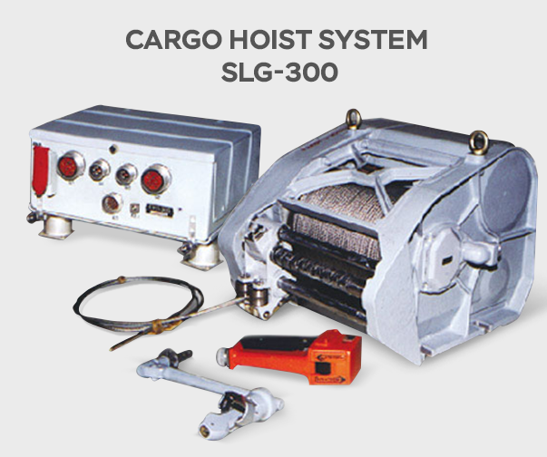 SLG-300 - Installation of on-board cargo jib with SLG-300 hoist system