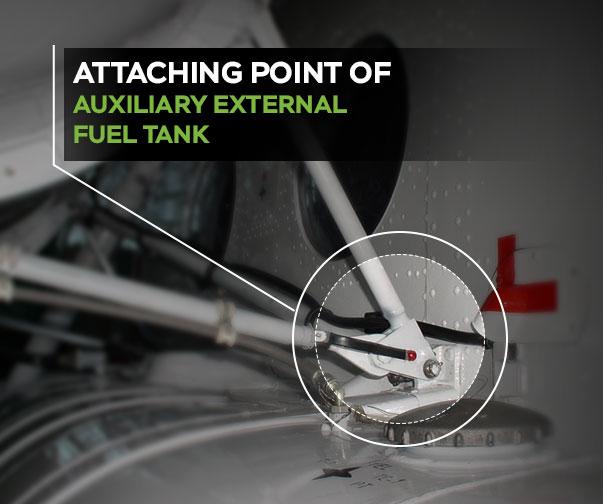 FuelSystem - Installation of auxiliary external fuel tanks No. 171-6150-00-01 and No. 171-6150-00-02