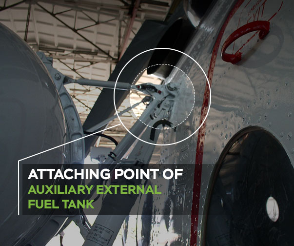 FuelSystem - Installation of auxiliary external fuel tanks No. 171-6150-00-01 and No. 171-6150-00-02
