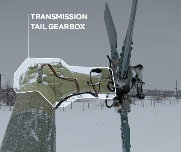 Transmission - Replacement of the transmission gears on helicopters of Mi-8 MTV/Mi-8AMT type and their modifications